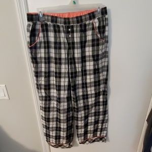 Victoria Secret plaid pajama pants